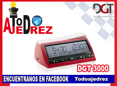 Reloj de ajedrez digital, DGT 3000 edición limitada : Tienda de ajedrez  online